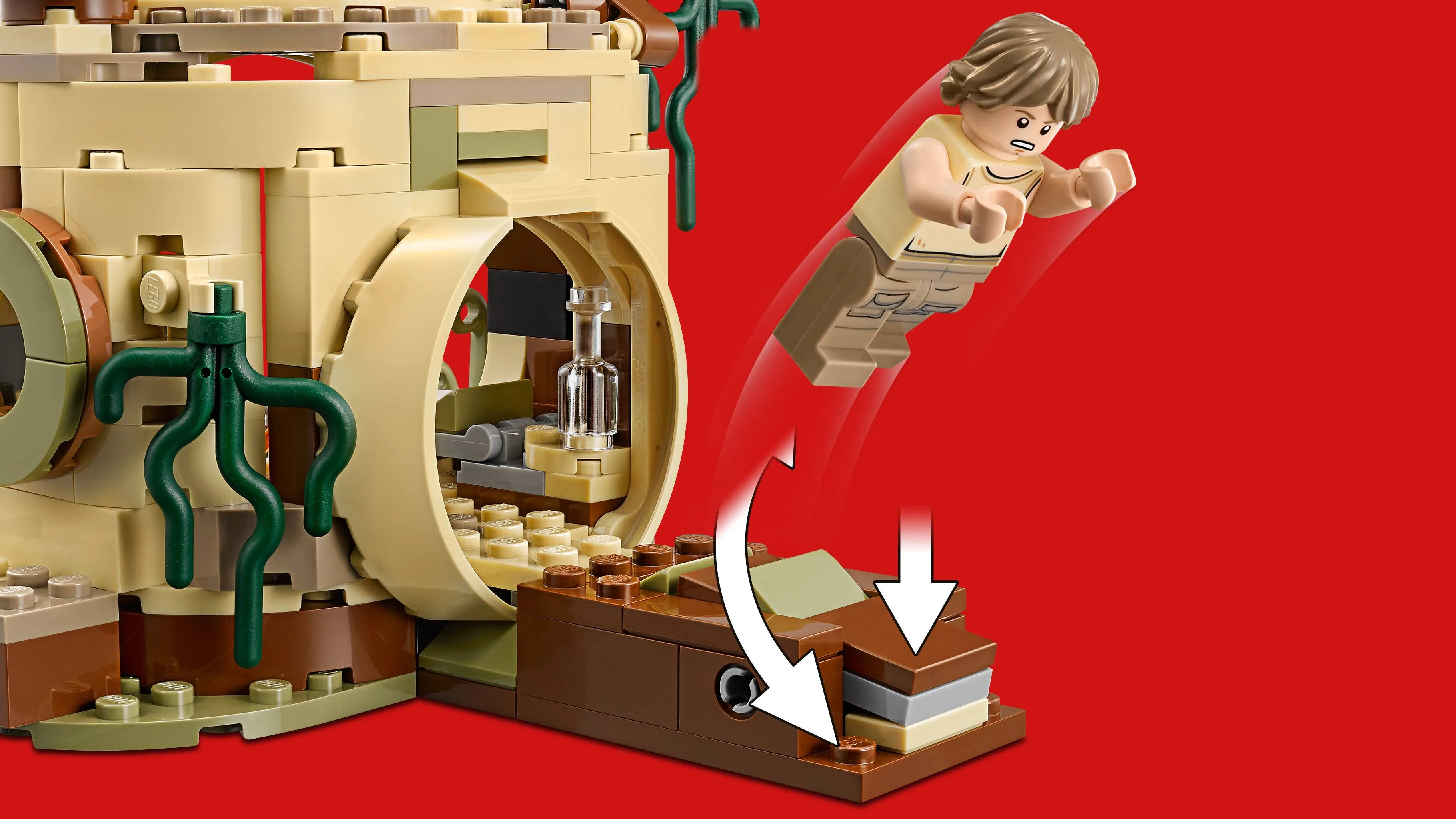 LEGO 75208 STAR WARS CHATKA YODY