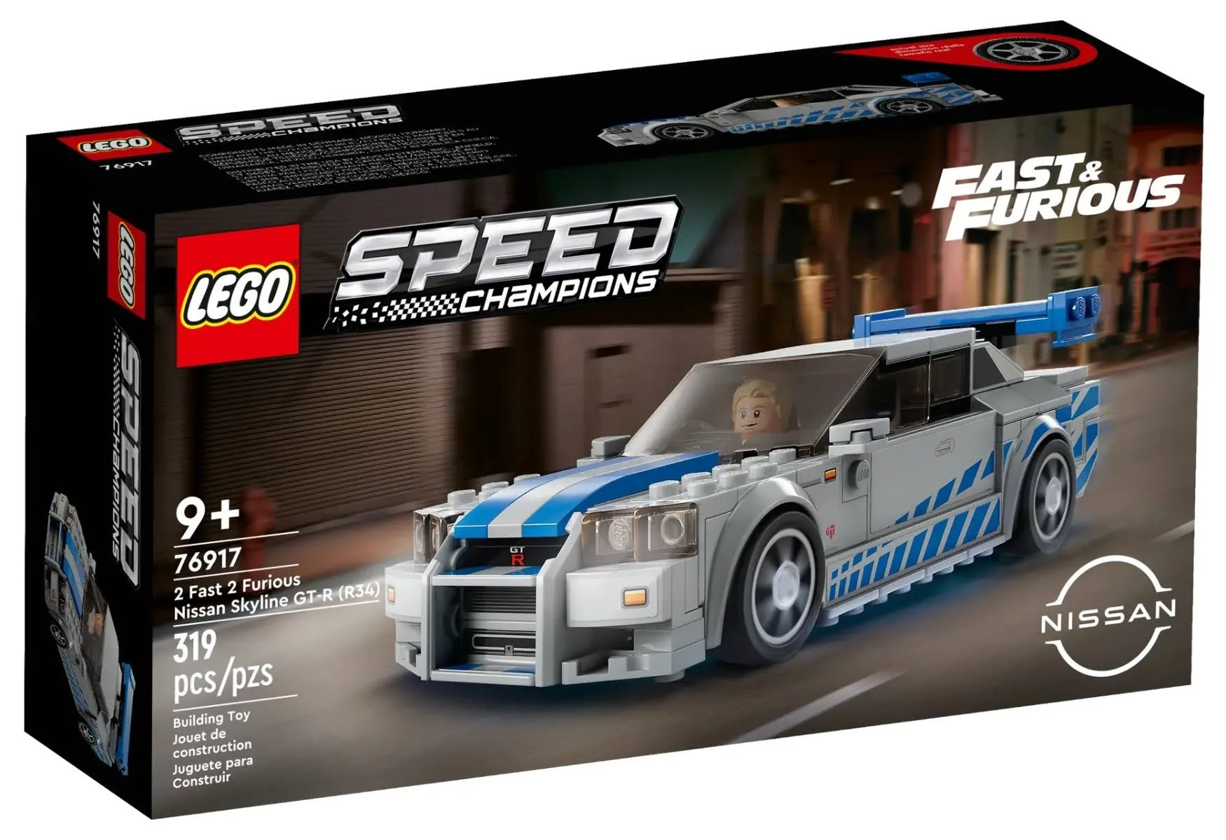 LEGO 76917 Speed Champions Nissan Skyline GT-R (R34)