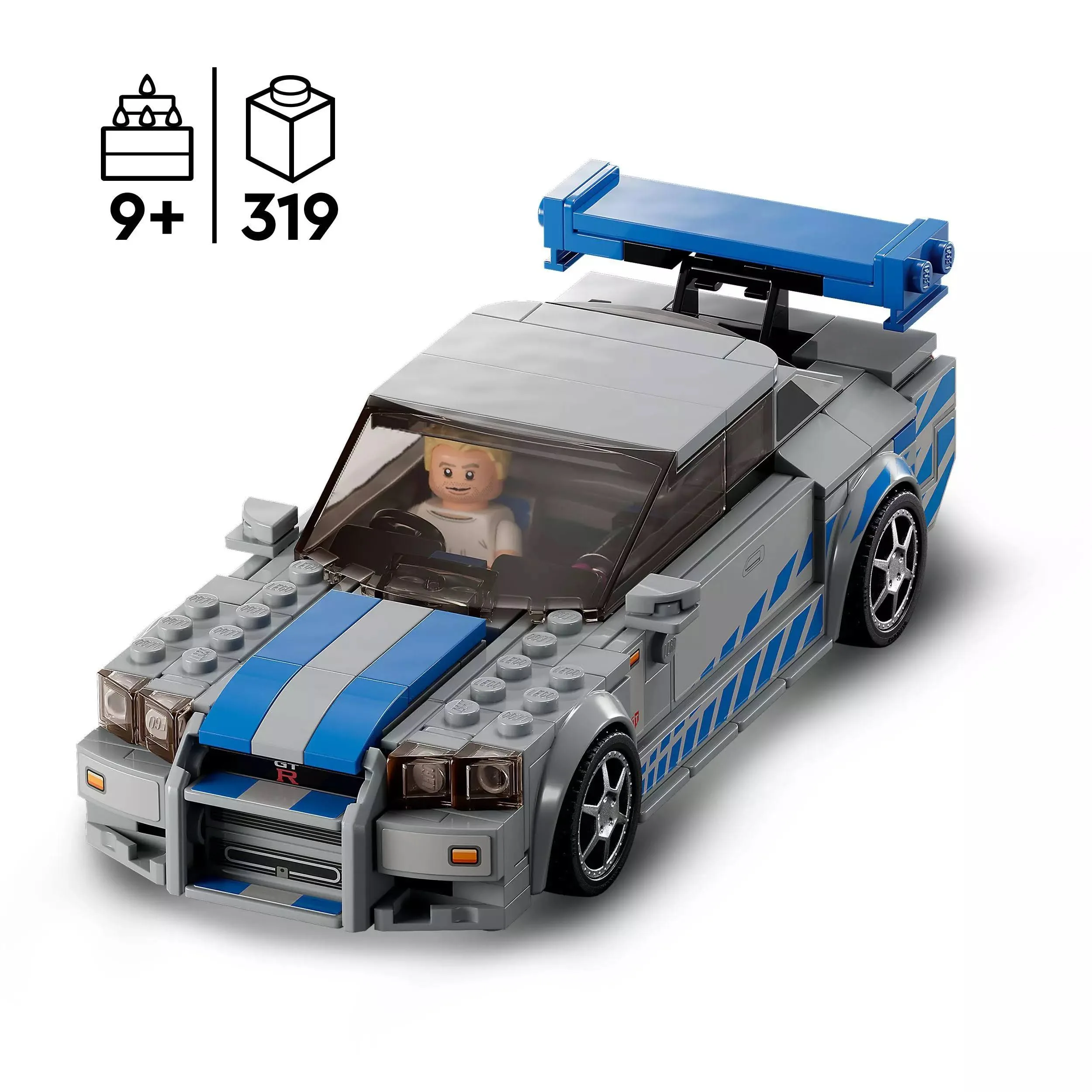 LEGO 76917 Speed Champions Nissan Skyline GT-R (R34)