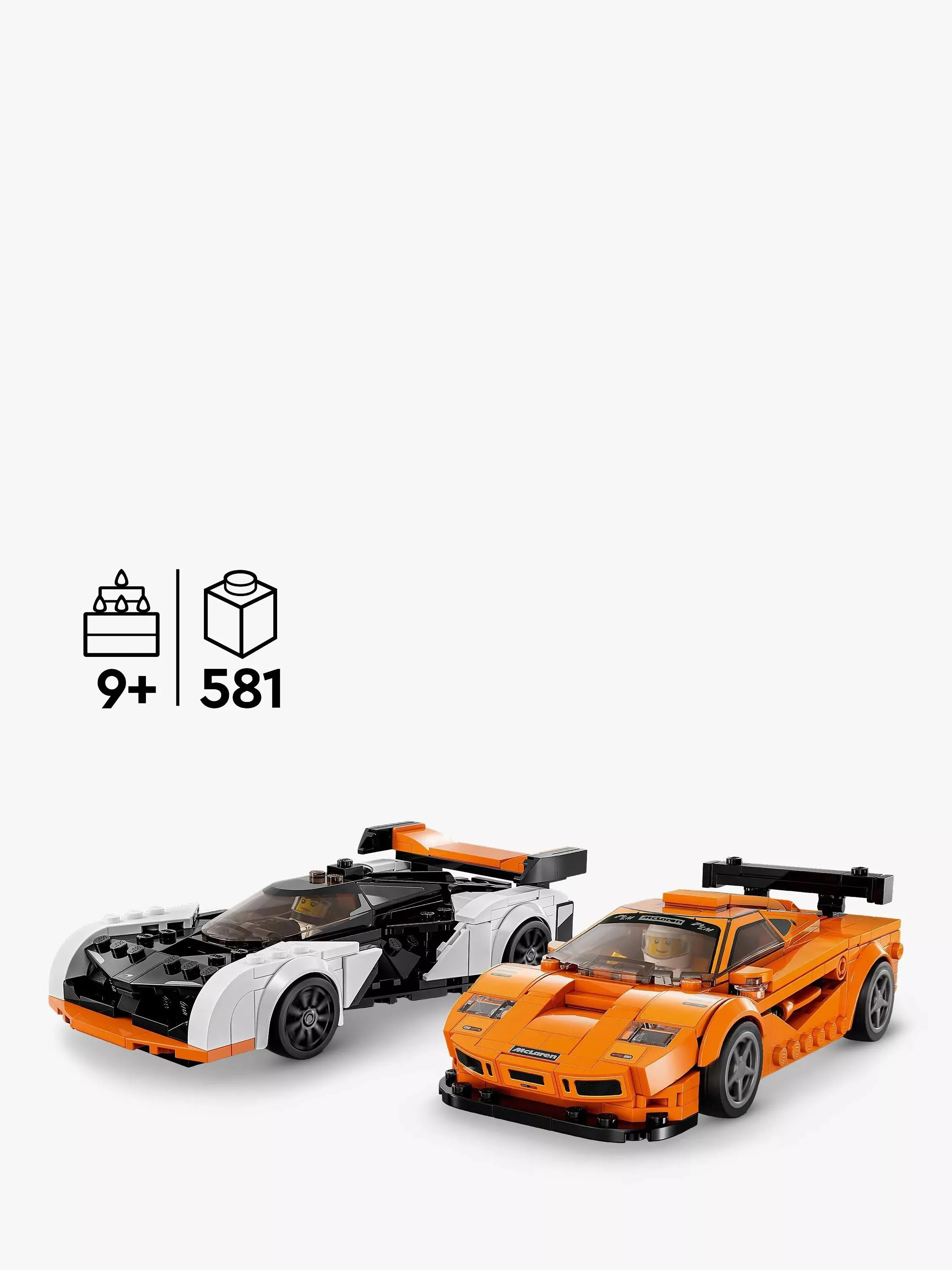 LEGO 76918 Speed Champions - McLaren Solus GT i McLaren F1 LM