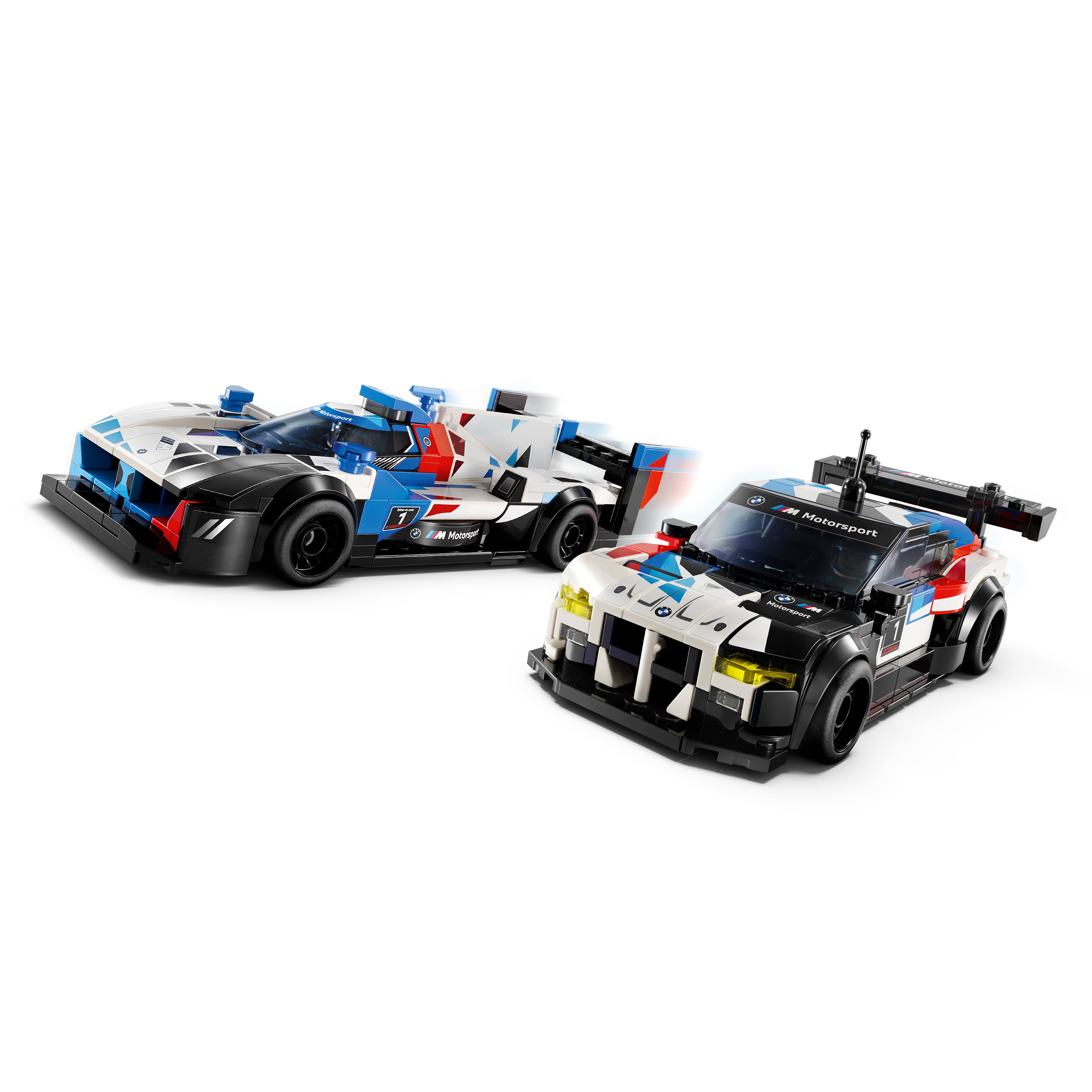 LEGO 76922 Speed CHAMPIONS - Samochody wyścigowe BMW M4 GT3 & BMW M Hybrid V8