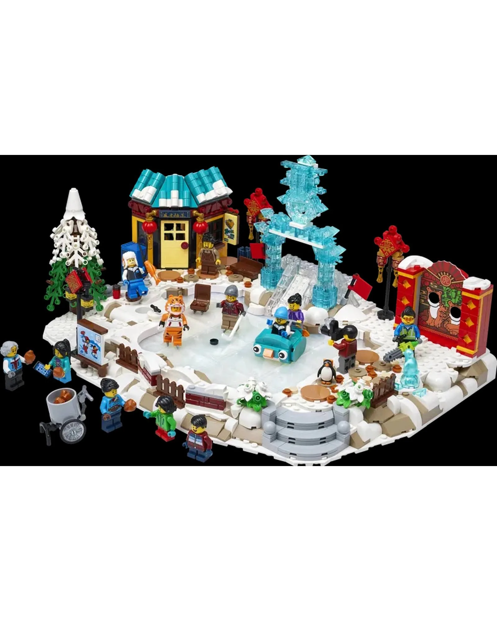 LEGO 80109 NOWY ROK KSIĘŻYCOWY - FESTIWAL LODU