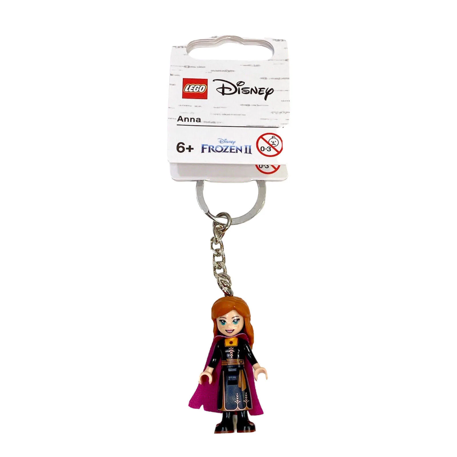 LEGO Breloczek do kluczy ǀ Disney z Anną z filmu „Kraina Lodu 2”