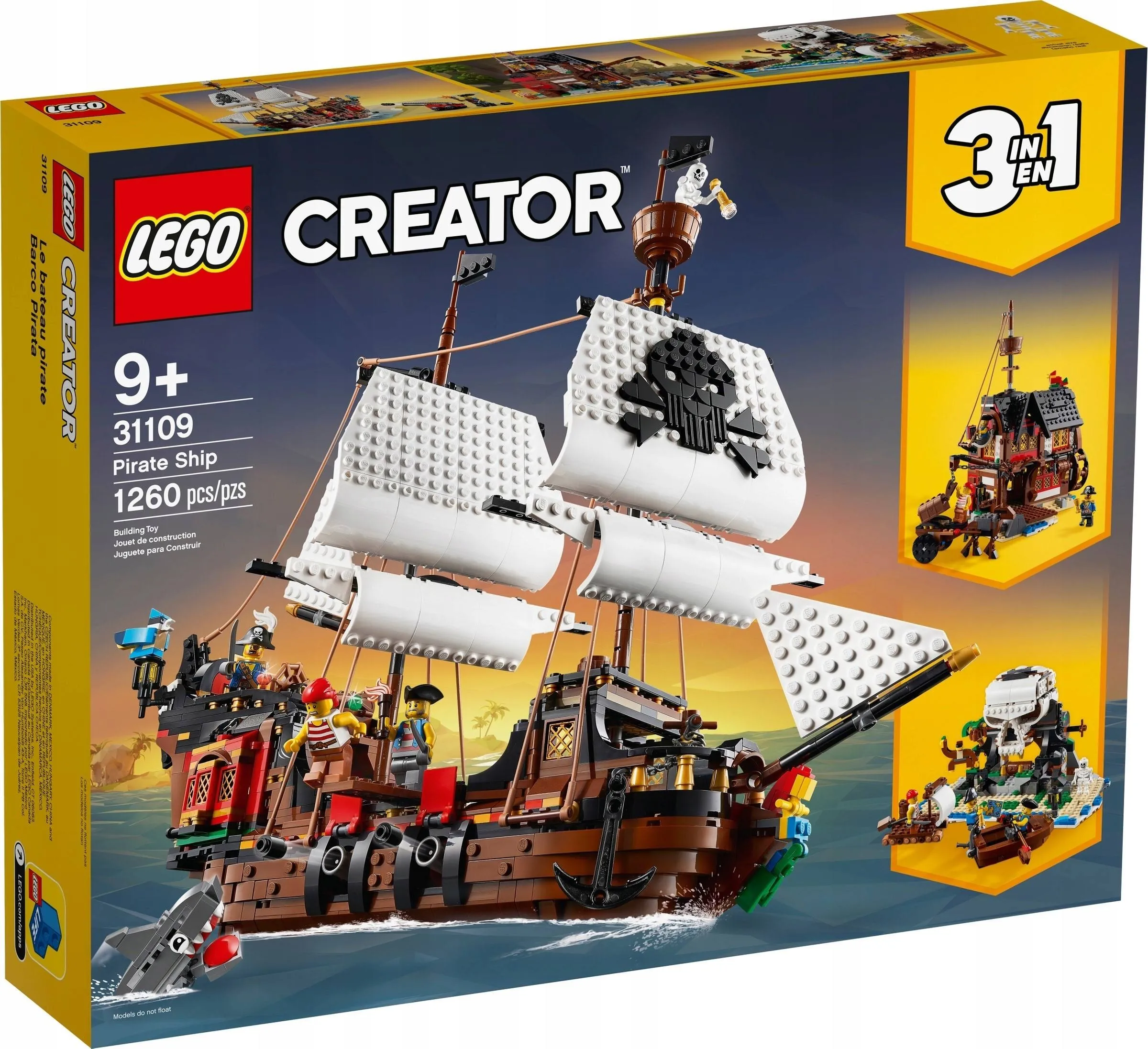 LEGO Creator 31109 Statek piracki