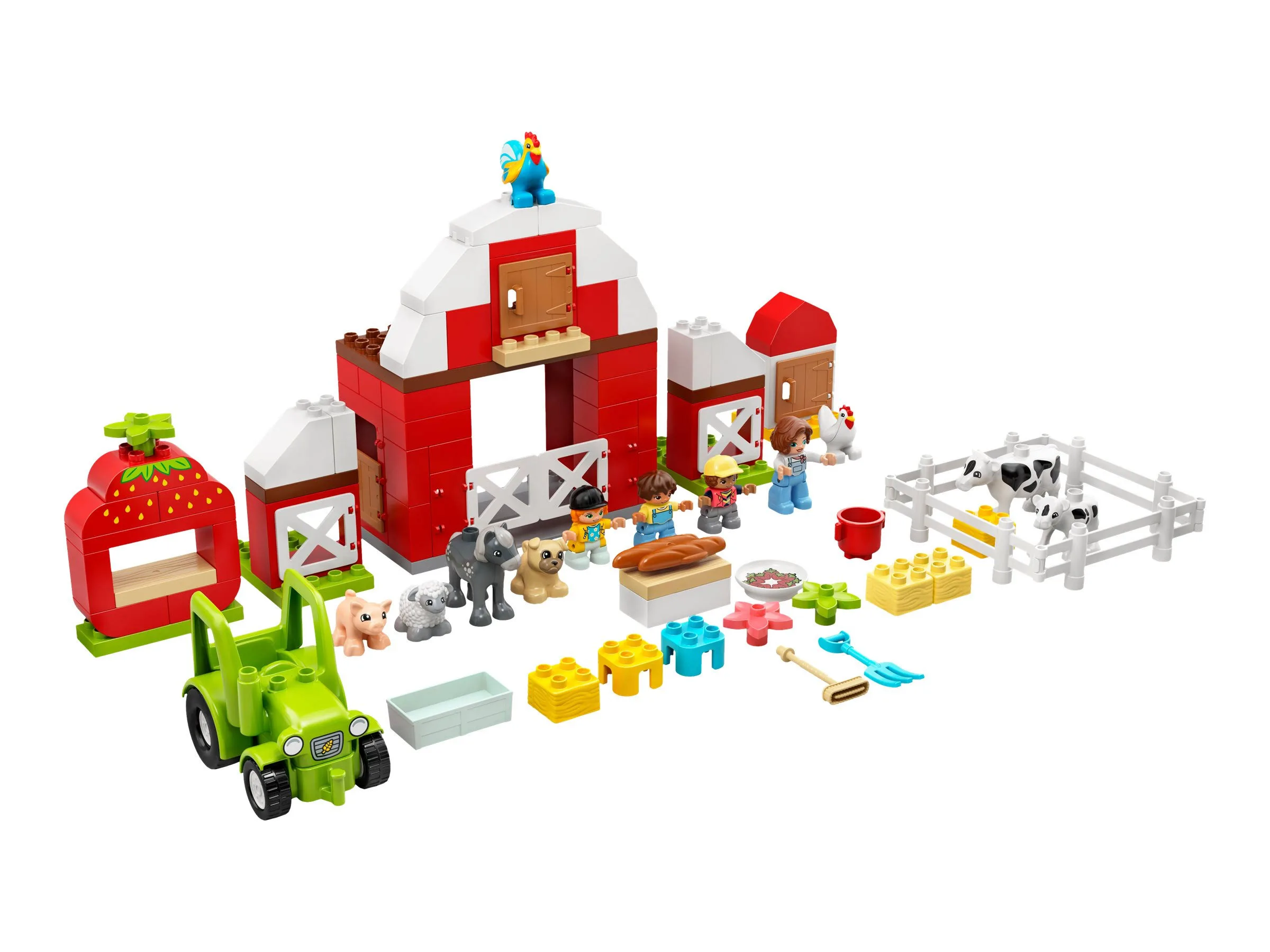 LEGO DUPLO 10952 Stodoła, traktor i zwierzęta gospodarskie