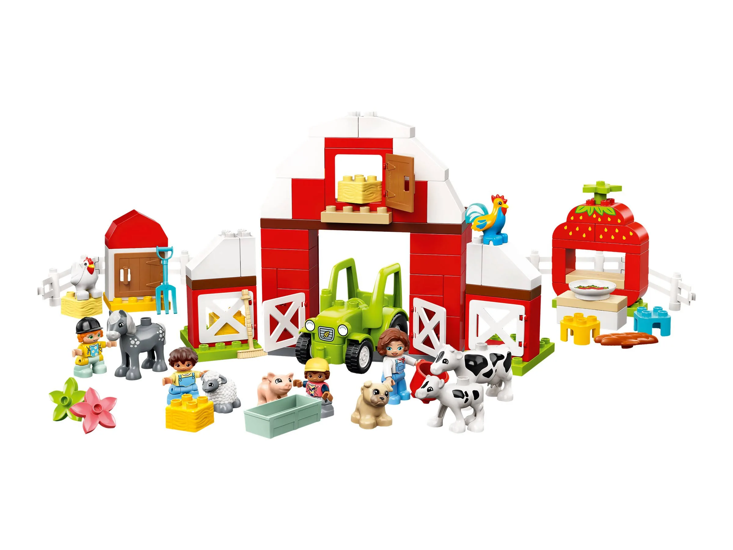 LEGO DUPLO 10952 Stodoła, traktor i zwierzęta gospodarskie