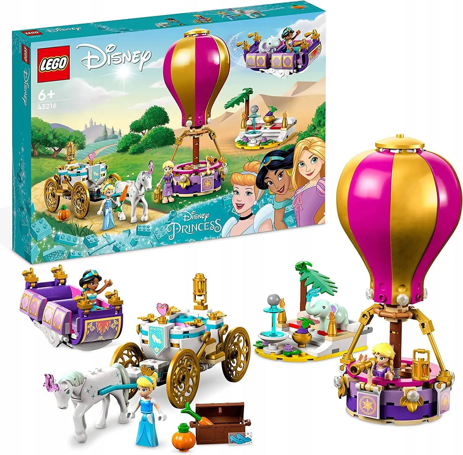 LEGO Disney 43216 Podróż zaczarowanej księżniczki