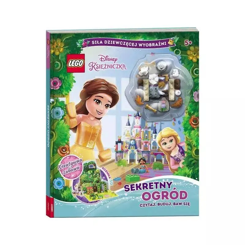 LEGO Disney Księżniczka. Sekretny Ogród Czytaj, Buduj, Baw Się