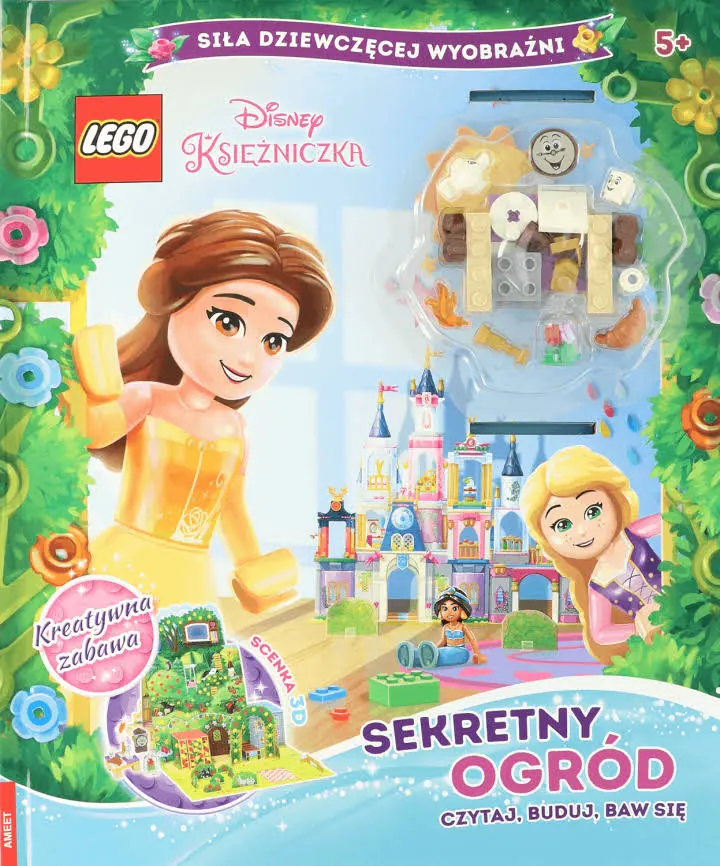 LEGO Disney Księżniczka. Sekretny Ogród Czytaj, Buduj, Baw Się