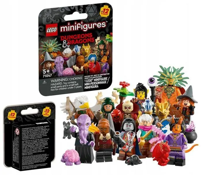 LEGO Dungeons & Dragons 71047 MINIFIGURKI cała seria 27 komplet 12 figurek