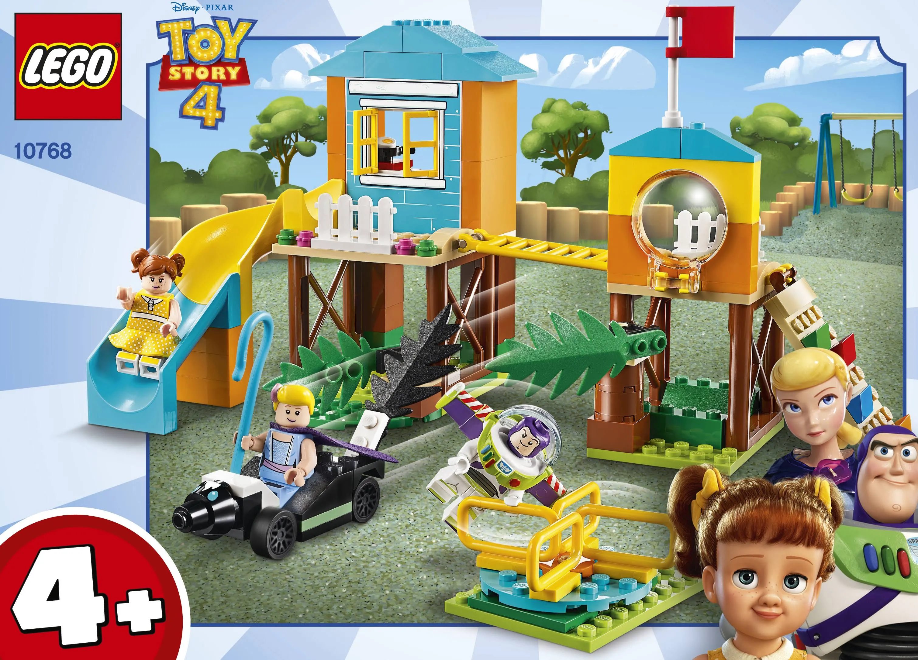 LEGO JUNIORS 10768 PRZYGODA BUZZA I BOU NA PLACU ZABAW