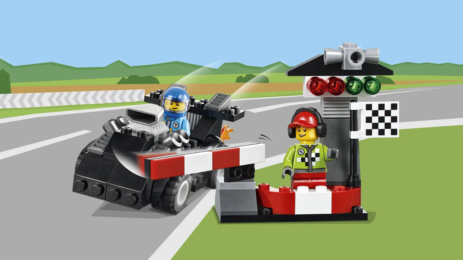 LEGO Juniors 10673 - Race Car Rally