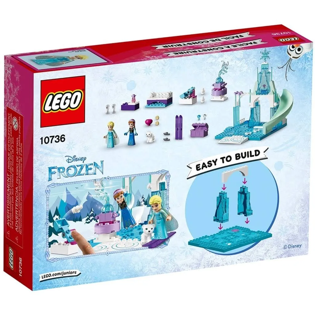 LEGO Juniors 10736 - Plac zabaw Anny i Elsy z Krainy Lodu