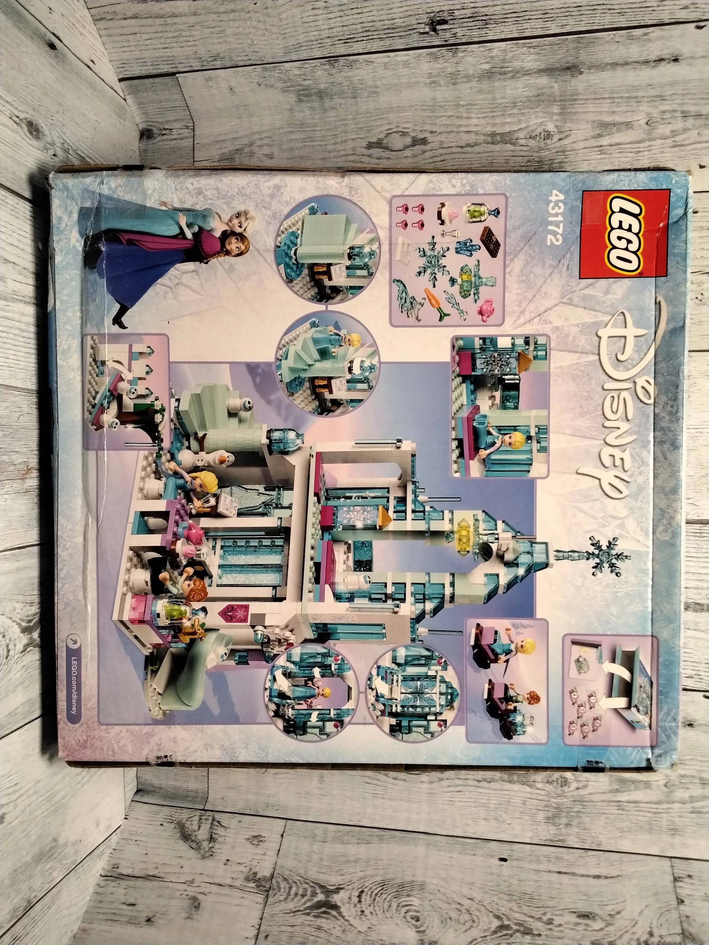 LEGO KRAINA LODU MAGICZNY LODOWY PAŁAC ELSY 43172