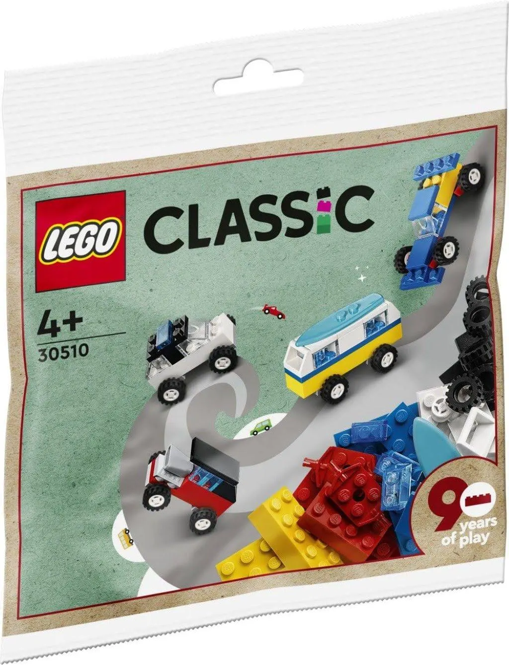LEGO Klocki Classic 30510 90 Lat Samochodów
