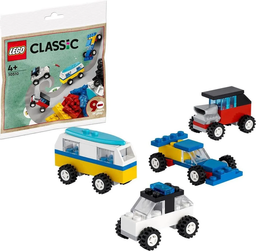 LEGO Klocki Classic 30510 90 Lat Samochodów