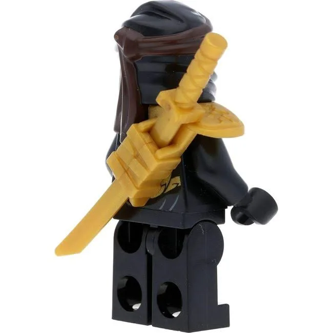 LEGO Ninjago Minifigurka Cole (Legacy) ze zbroją na ramię i bronią