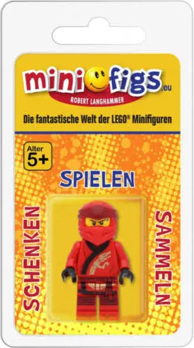 LEGO Ninjago Minifigurka Kai (Legacy) z zbroją na ramię i mieczami