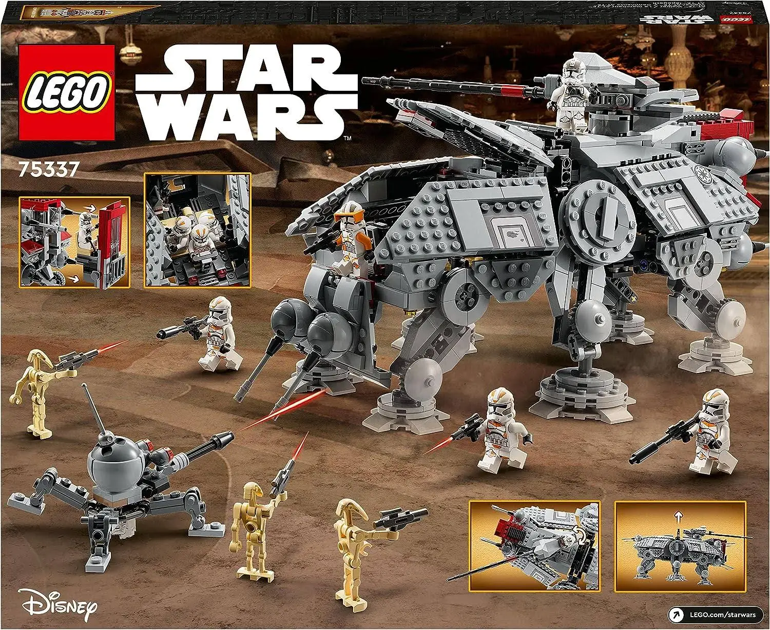 LEGO Star Wars 75337 Maszyna Krocząca AT-TE