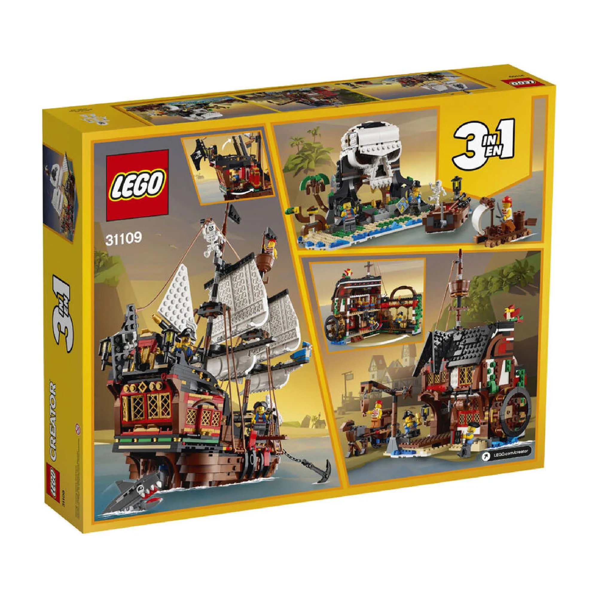 LEGO Statek piracki Creator (31109)