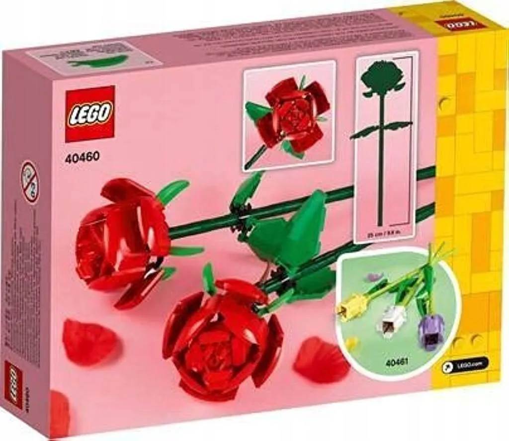 Lego Classic Lego Icons Róże Kwiaty 40460 Kwiatek Walentynki
