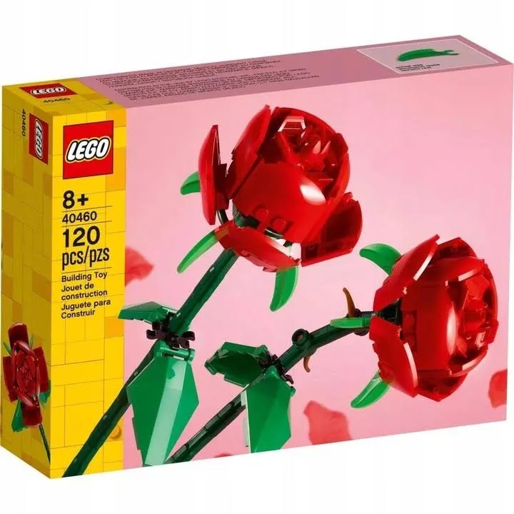 Lego Classic Lego Icons Róże Kwiaty 40460 Kwiatek Walentynki