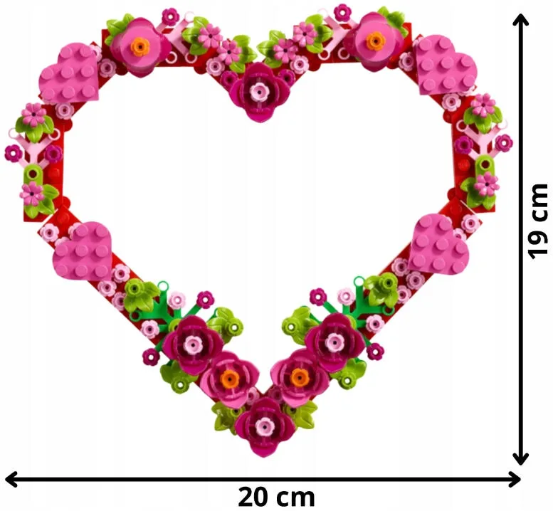 Lego Classic Lego Icons Róże Kwiaty 40460 Kwiatek Walentynki