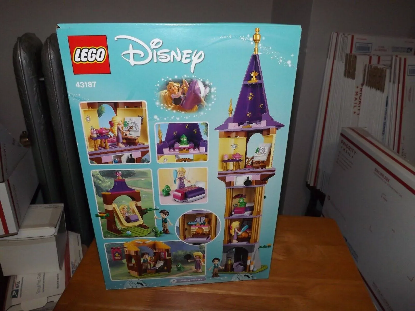 Lego Disney Wieża Księżniczki Roszpunki 369 Sztuk 43187 Nowa W Pudełku