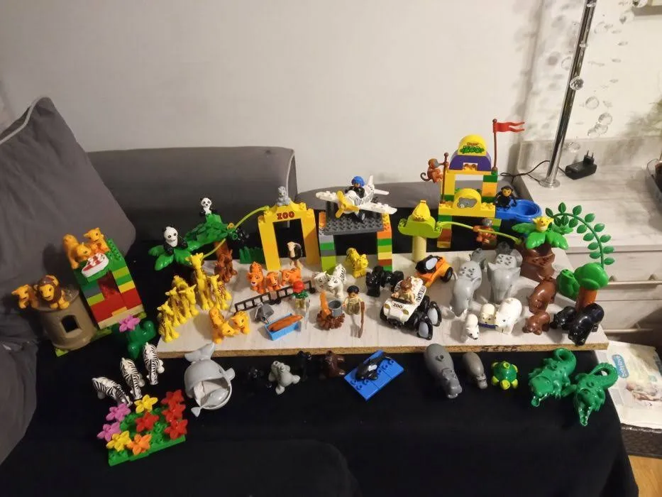 Lego Duplo zestaw Zoo XXL - 60 zwierzątek