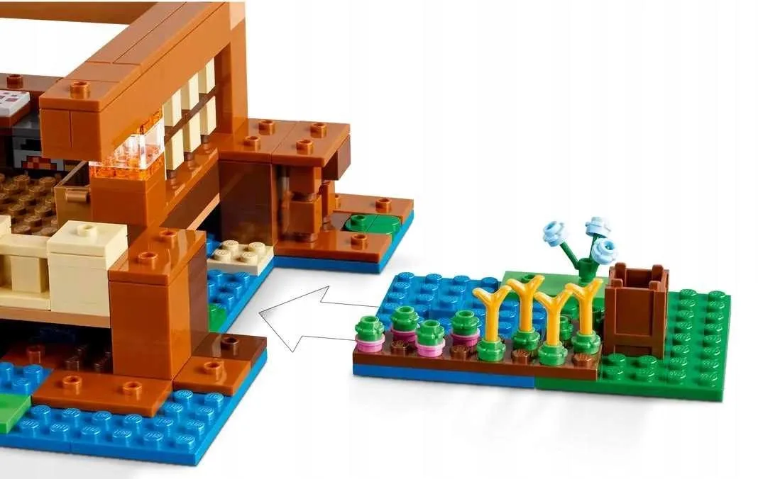 Lego Minecraft Żabi Domek 21256