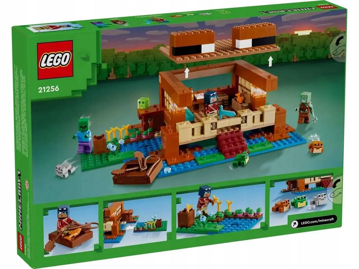 Lego Minecraft Żabi Domek 21256