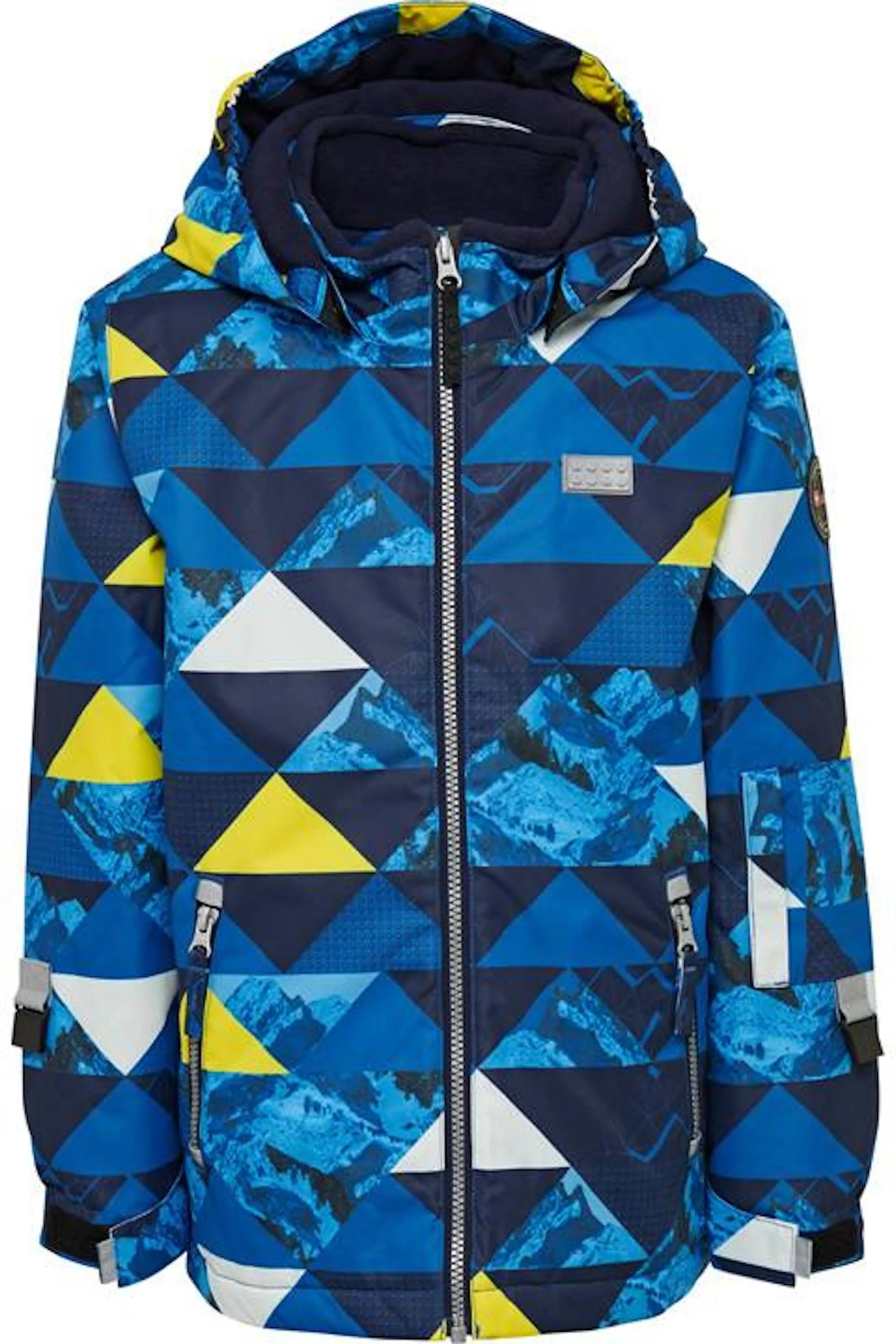 Legowear Kurtka zimowa Jordan 721" w kolorze niebiesko-żółtym rozmiar: 104