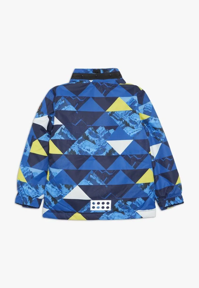 Legowear Kurtka zimowa Jordan 721" w kolorze niebiesko-żółtym rozmiar: 104