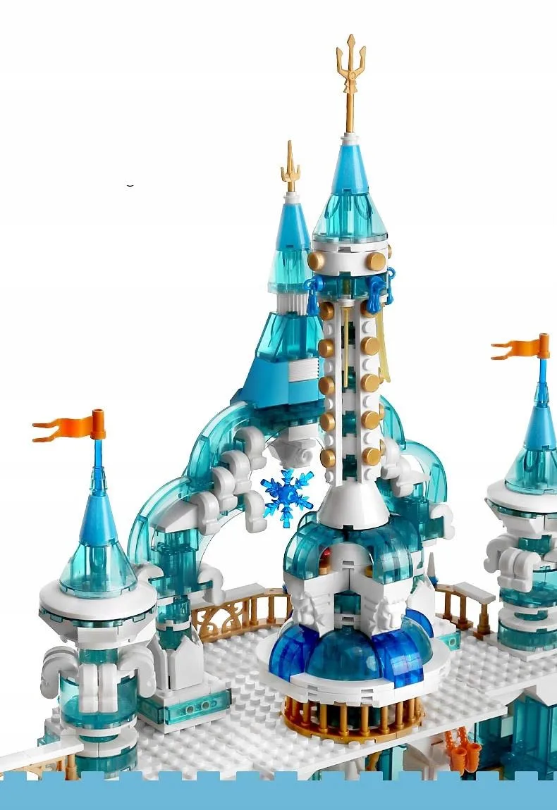 Lodowy Zamek Klocki 11007 Mould King 1098 elementów Kraina Lodu