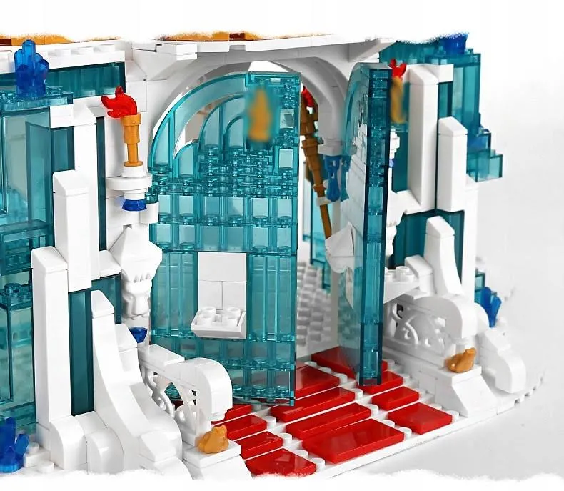 Lodowy Zamek Klocki 11007 Mould King 1098 elementów Kraina Lodu