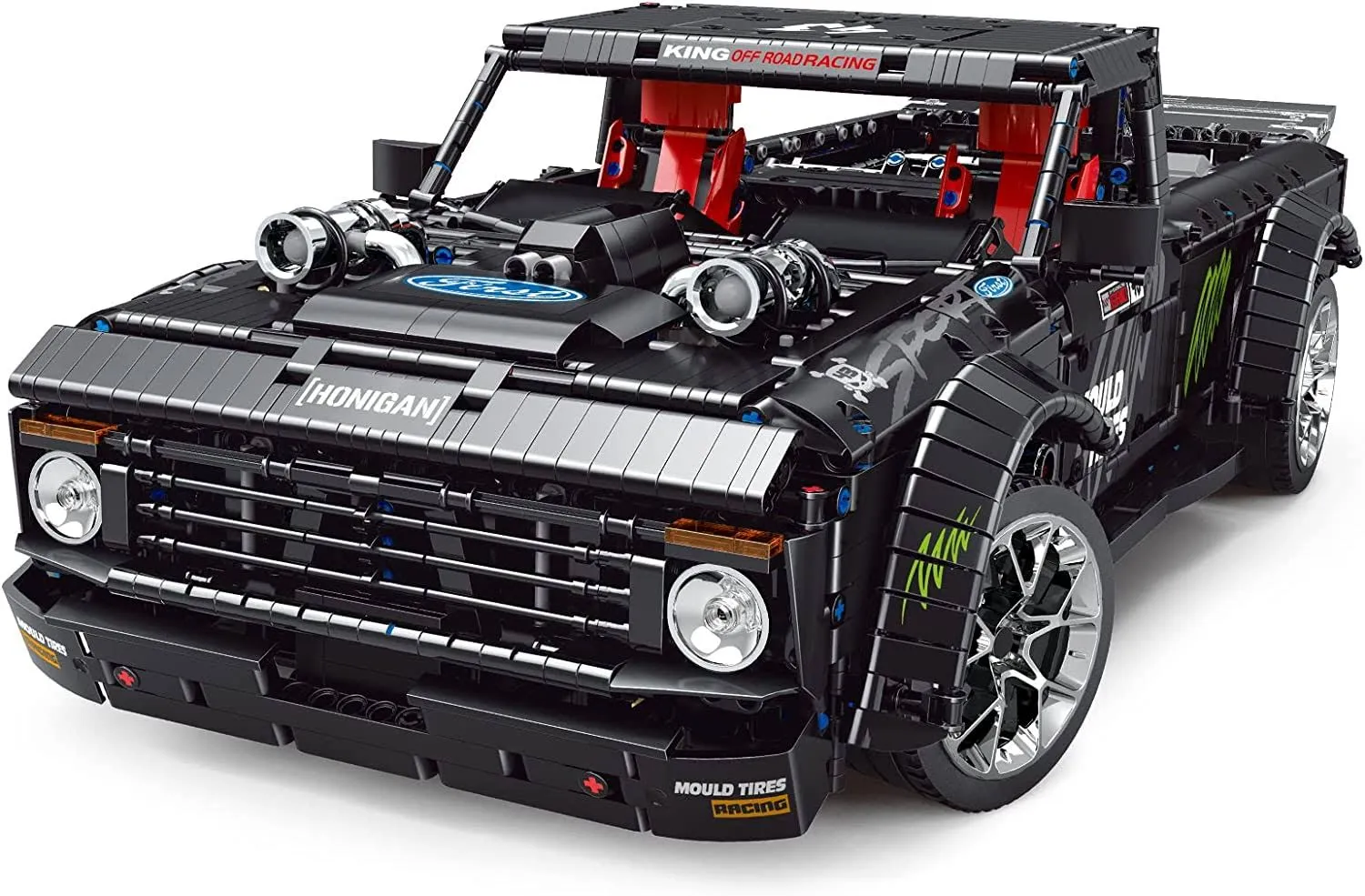 Mould King Pickup Monster Truck Klocki Technic 13082 Zdalnie Sterowane - Klocki na Ceneo.pl