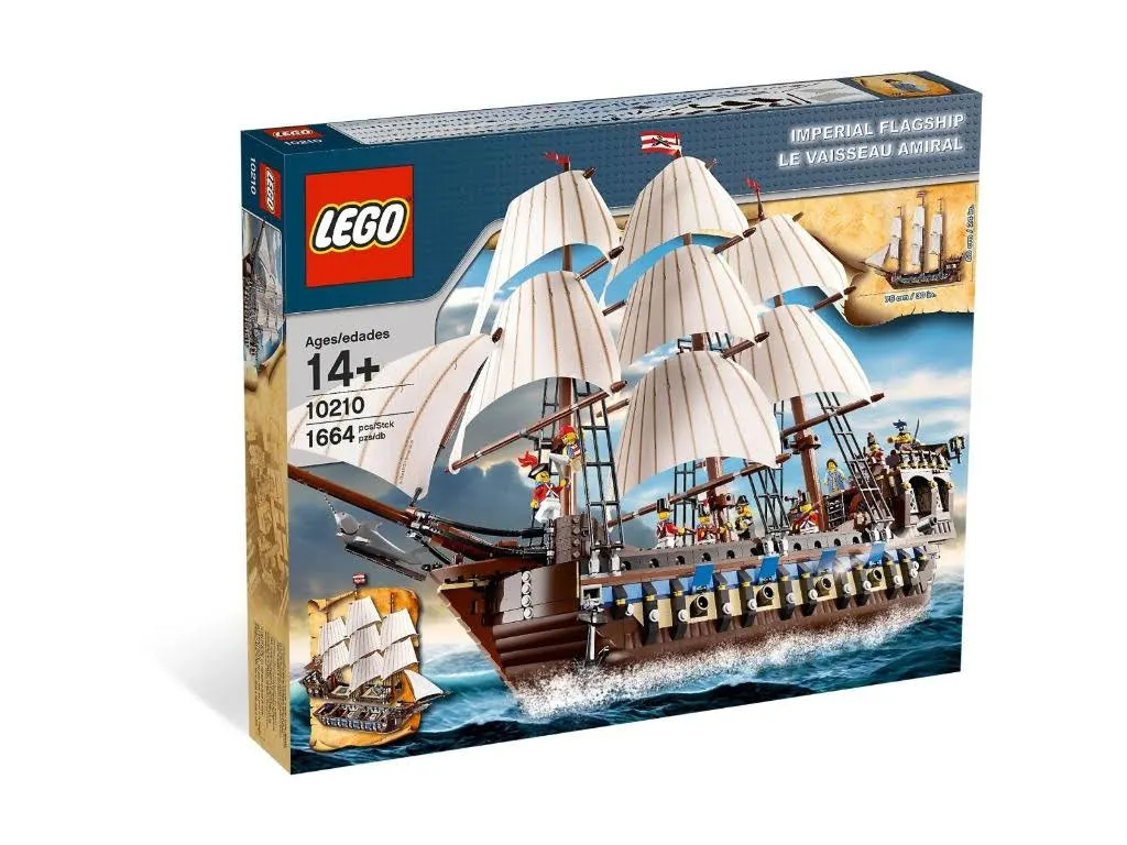 NOWE LEGO 10210 Pirates Imperial Flagship - Statek Piracki Piraci