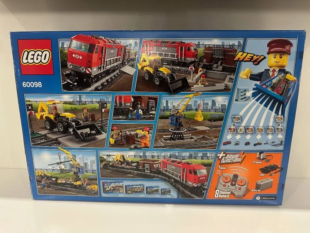 NOWE ! LEGO 60098 City Pociąg towarowy