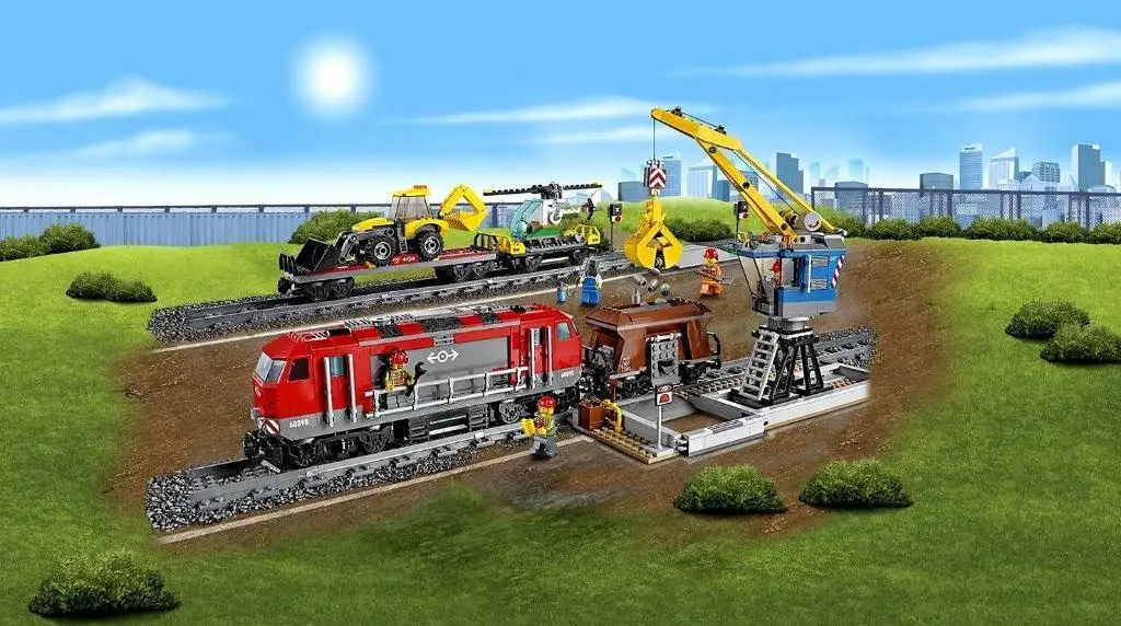 NOWE ! LEGO 60098 City Pociąg towarowy