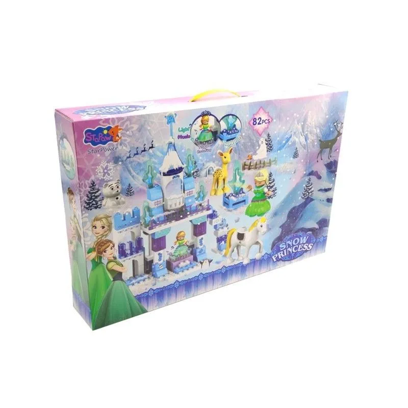 PROMO Klocki Lodowa kraina - Zamek 82el.