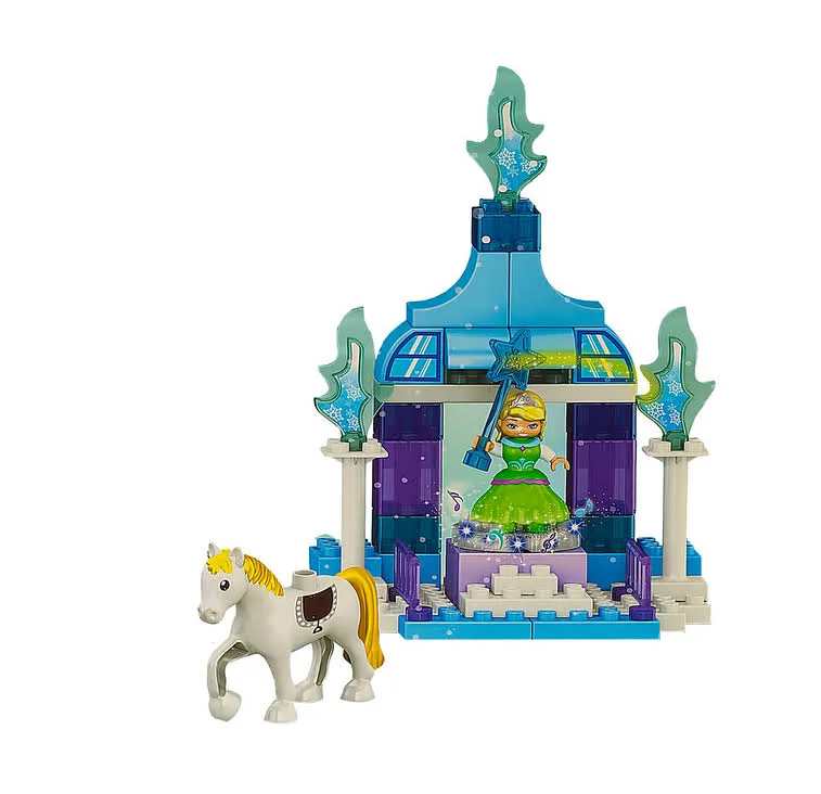 PROMO Klocki Lodowa kraina - Zamek 82el.