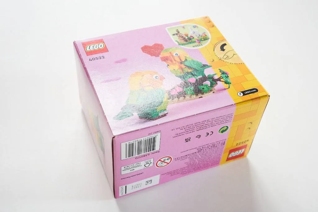 @@@ LEGO Okolicznościowe 40522 WALENTYNKOWE PAPUŻKI NIEROZŁĄCZKI @@@