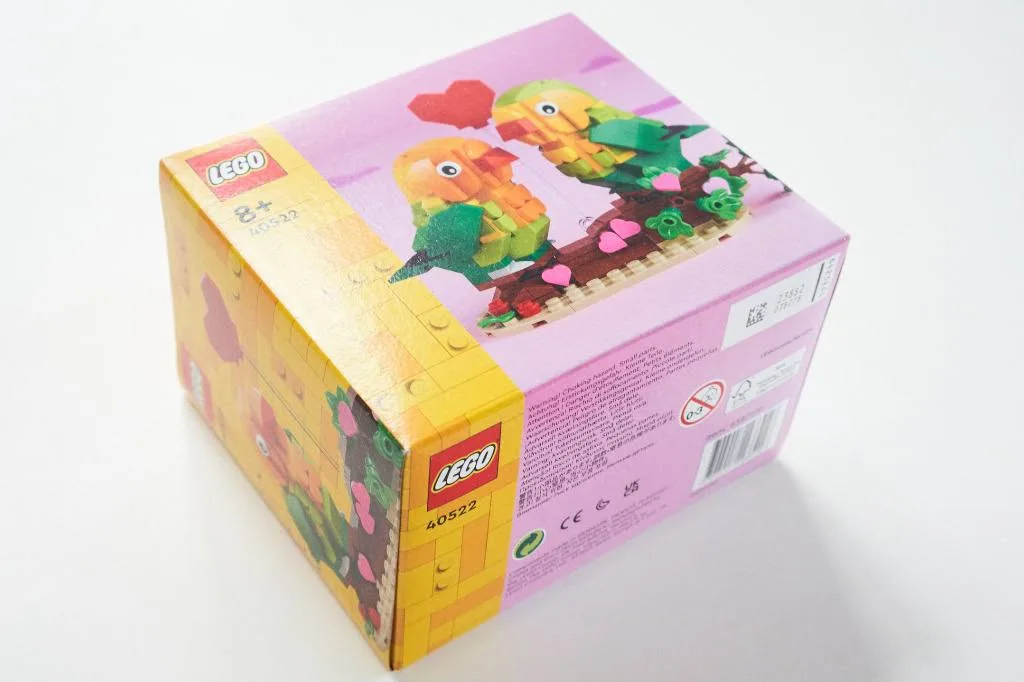@@@ LEGO Okolicznościowe 40522 WALENTYNKOWE PAPUŻKI NIEROZŁĄCZKI @@@