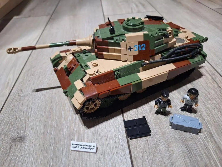 klocki Cobi model czołg Königstiger