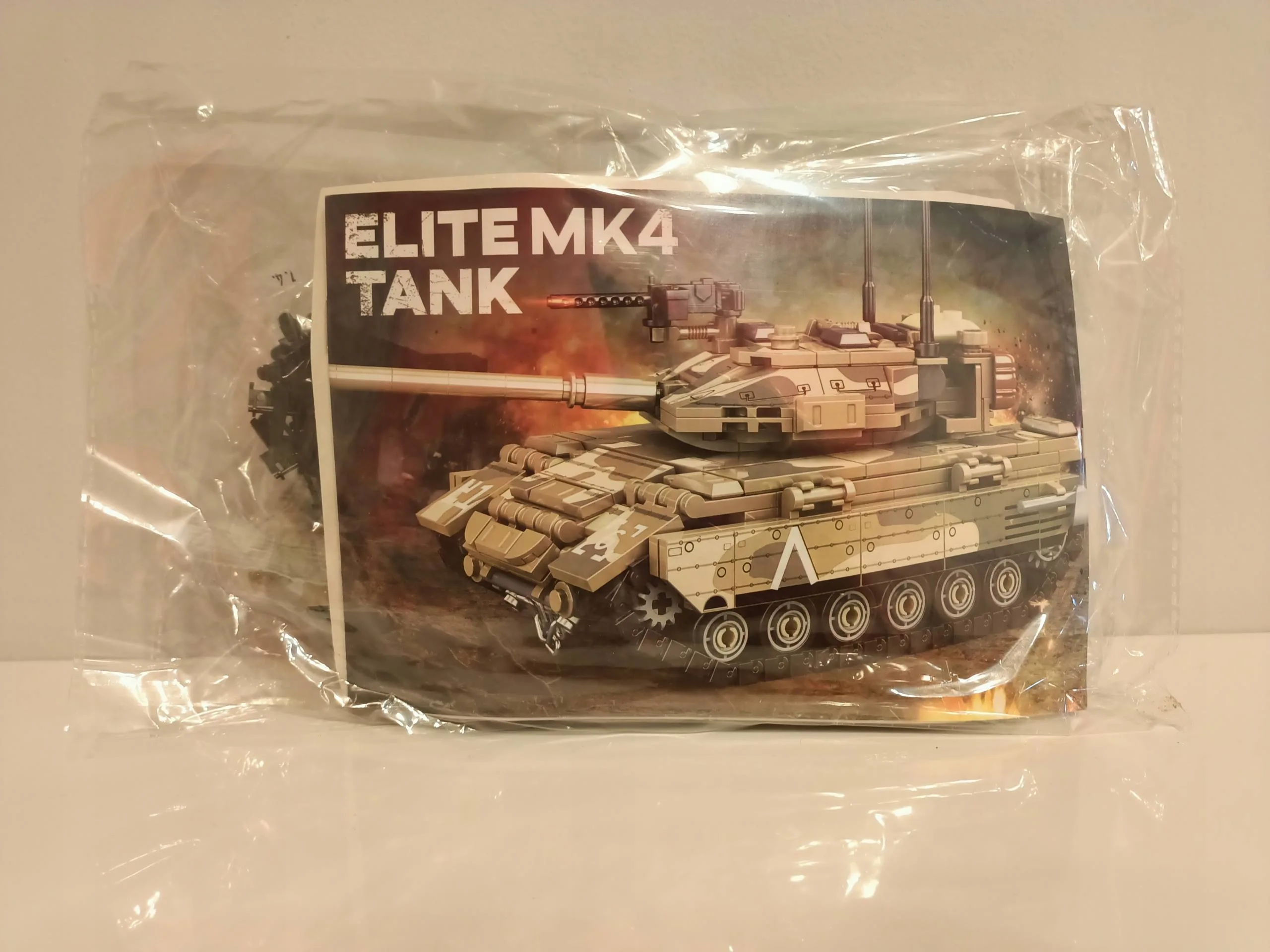 klocki wojsko czołg MK4