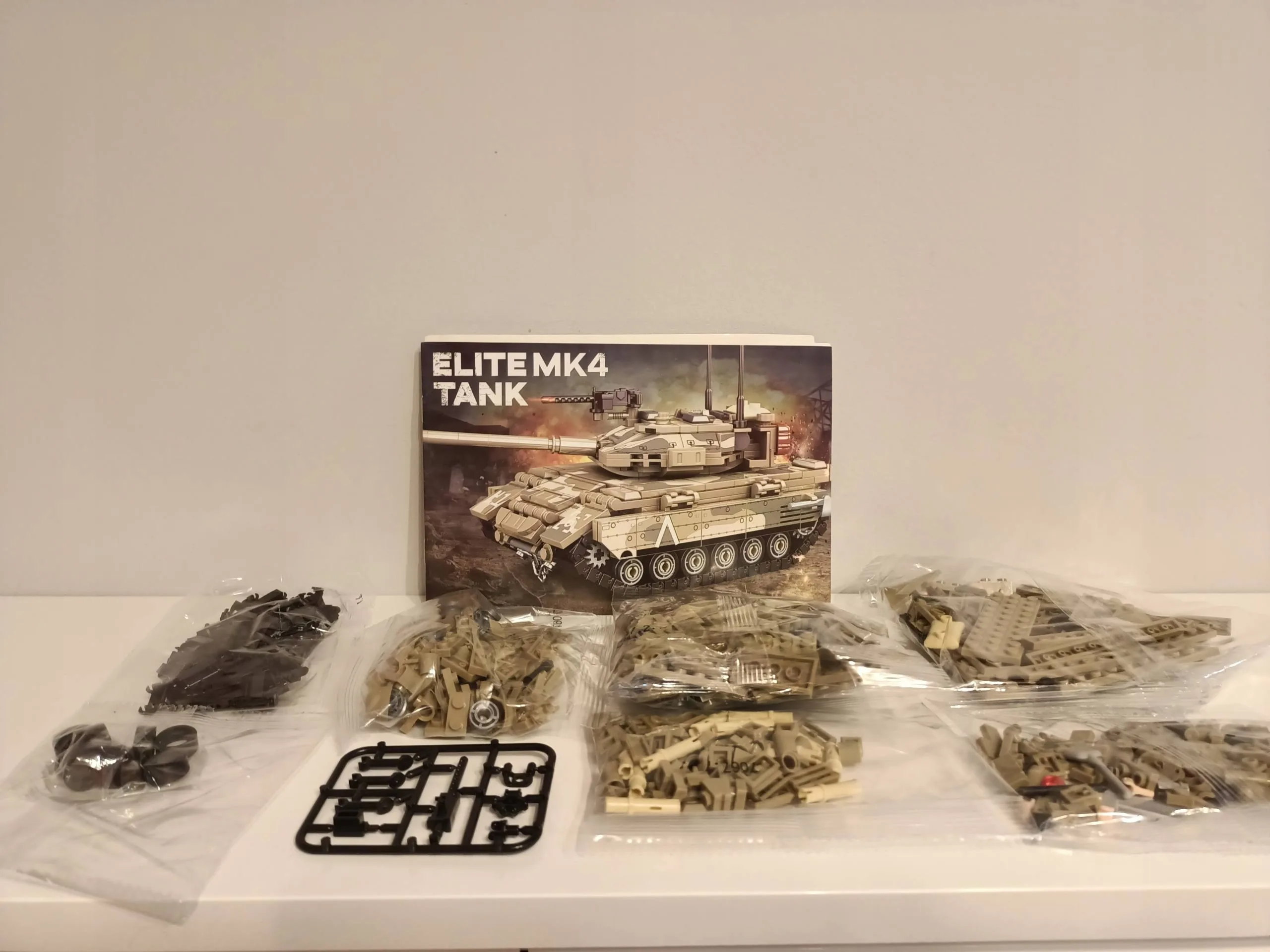 klocki wojsko czołg MK4