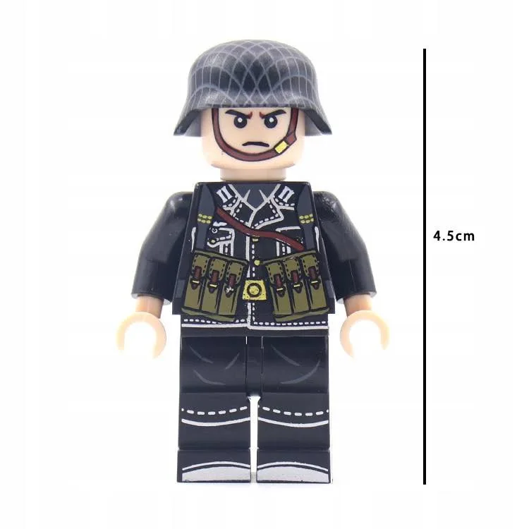 24 szt. Żołnierze armii niemieckiej podczas II wojny światowej Lego