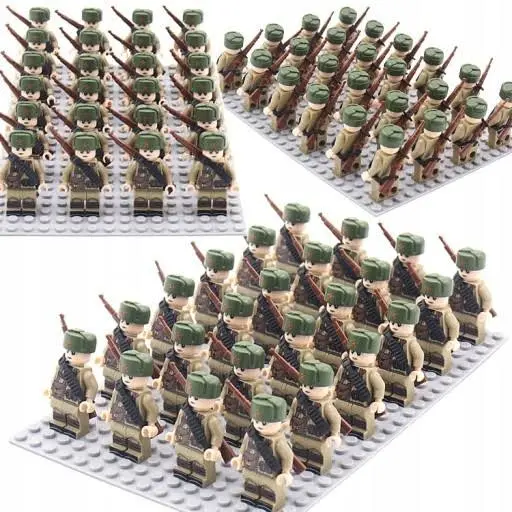 24 szt. Żołnierze armii niemieckiej podczas II wojny światowej Lego
