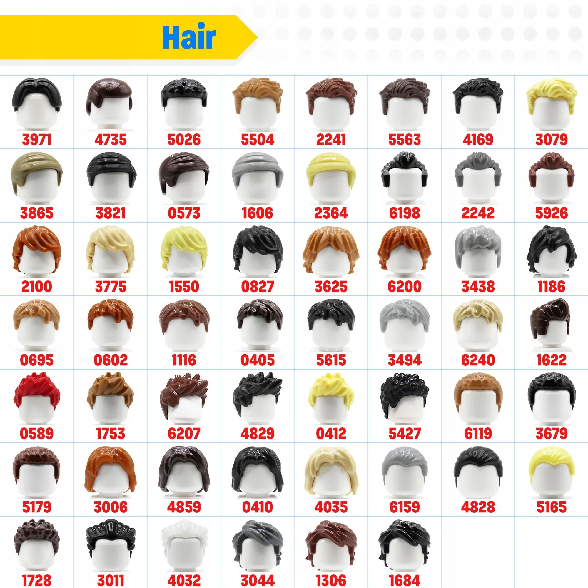 Personalizowane figurki Breloki Stwórz własną figurkę z części Lego