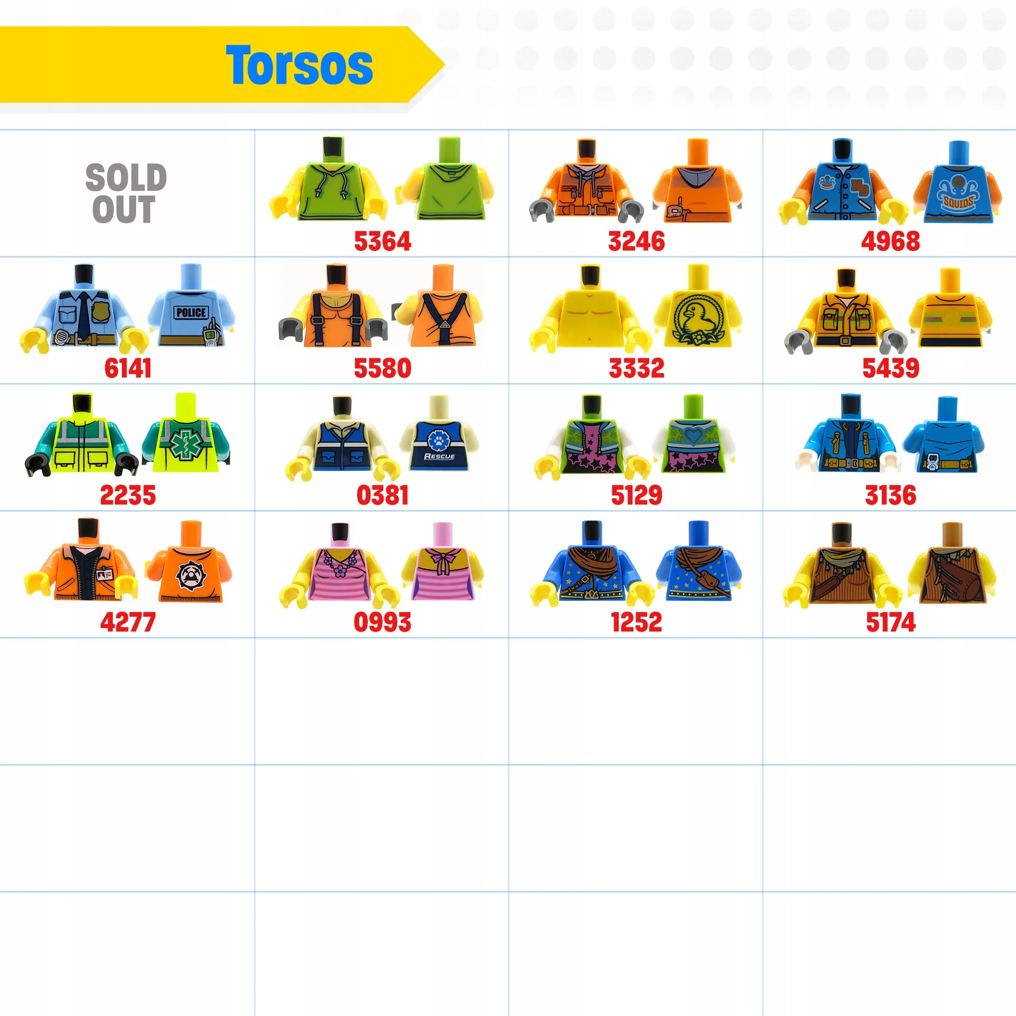 Personalizowane figurki Breloki Stwórz własną figurkę z części Lego